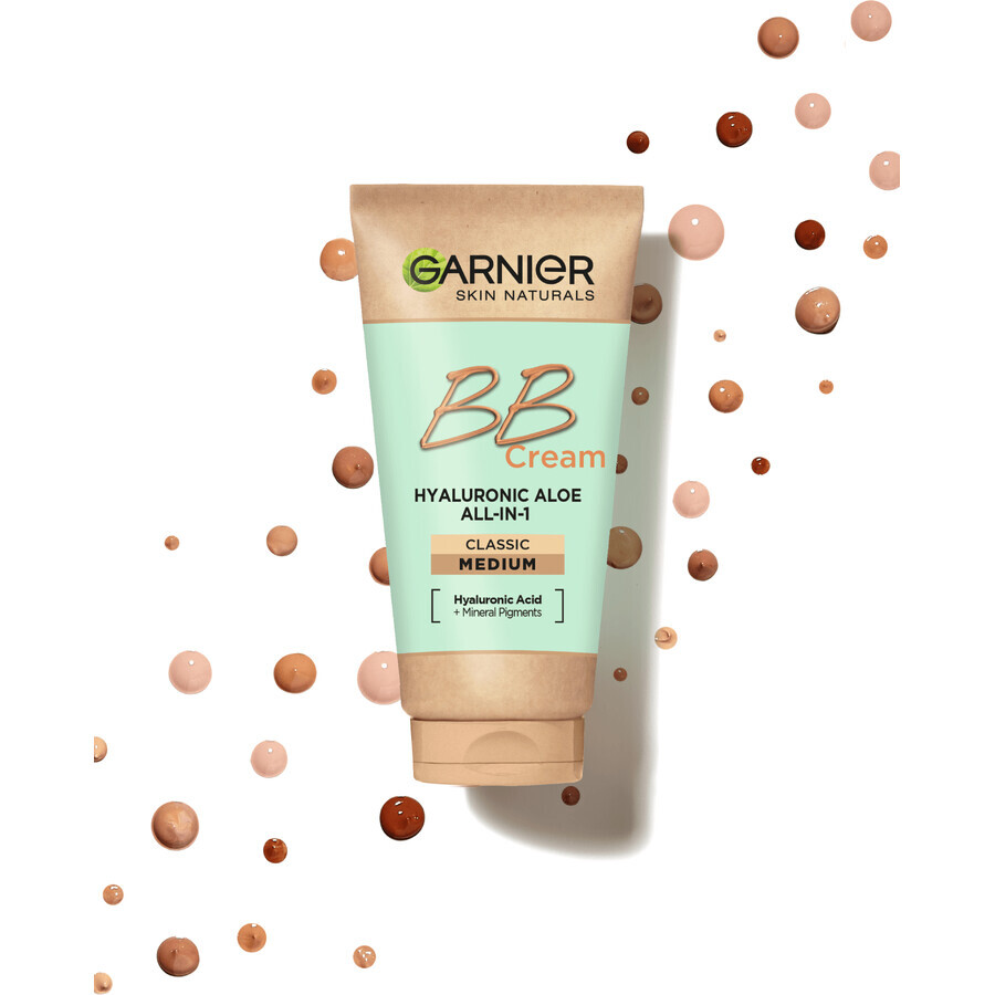 Garnier Skin Naturals Aloe Ialuronico All-in-1 BB cream media, 50 ml