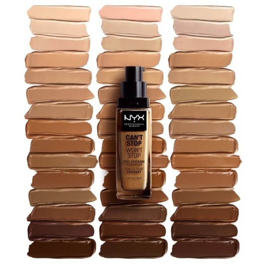 NYX Professional Makeup NYX Professional Makeup Can't Stop Won't Stop 24 Hour Foundation High Coverage Makeup - shade 11 Beige 30 ml