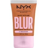 NYX Professional Makeup Bare With Me Blur Tint 12 Makeup dark medium, 30 ml