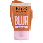 NYX Professional Makeup Bare With Me Blur Tint 12 Maquillage moyennement foncé, 30 ml