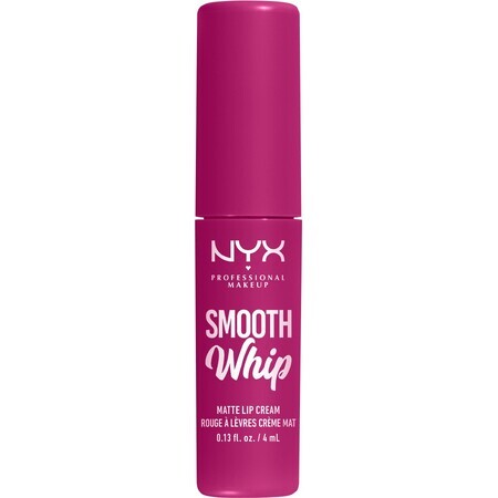 NYX Professional Makeup Smooth Whip Smooth Whip Matte Lip Cream 09 Baby Frosting Matte Liquid Lipstick, 4 ml