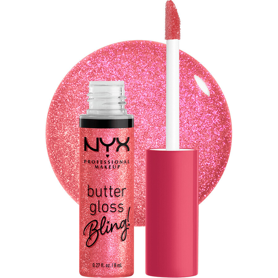 NYX Professional Makeup Butter Gloss luciu de buze bling 05 She Got Money