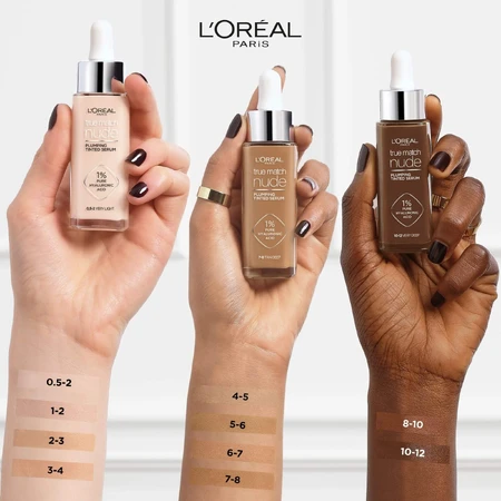 L'Oréal Paris True Match True Match Tinted Serum Colouring Serum 1-2 Rosy Light, 30 ml