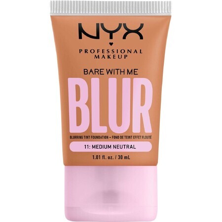 NYX Professional Makeup Bare With Me Blur Tint 11 Machiaj mediu neutru, 30 ml