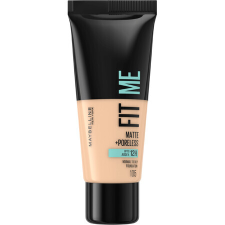 Maybelline New York Fit me Matte + Poreless make-up 105 Natural Ivory 30 ml