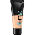 Maybelline New York Maquillaje Fit me Matte + Poreless 115 Ivory 30 ml