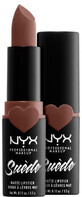 NYX Professional Makeup Barra de labios mate NYX Professional Makeup Barra de labios mate NYX Professional Makeup Suede Matte Lipstick Ruj - AFree Spirit 3.5 g