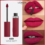 L'Oréal Paris Matte Resistance 500 Wijn Niet? Lippenstift, 5 ml