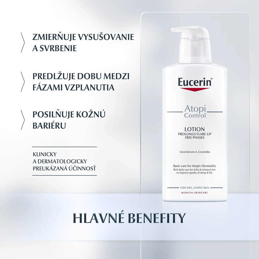 Eucerin AtopiControl Körperlotion für trockene Haut 400 ml