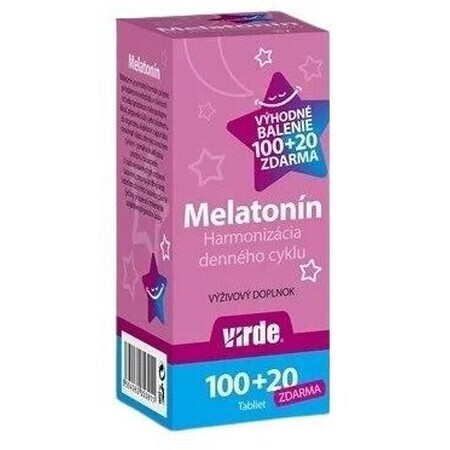 Virde Melatonin 120 tablets