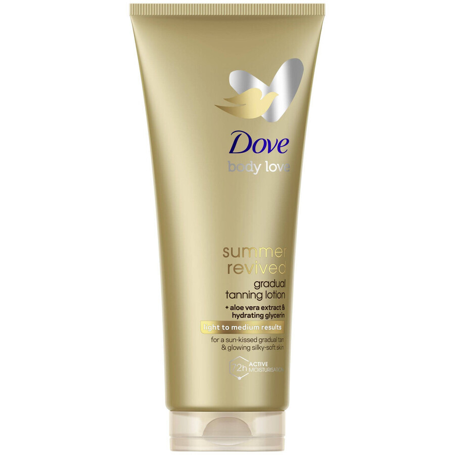 Dove Derma Spa Summer Revived Loción Corporal Tono Claro a Medio 200 ml