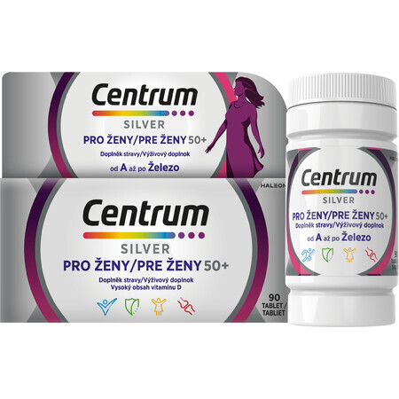 Centrum multivitamínico para mujeres mayores de 50 años, 90 comprimidos