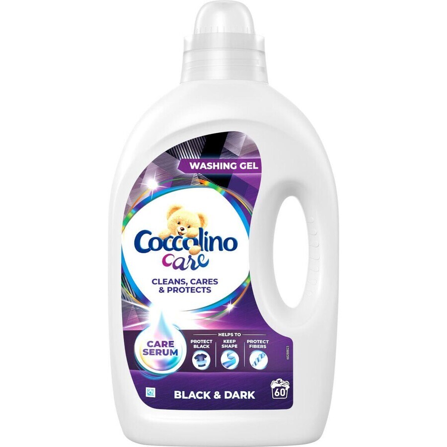 Gel de toilettage Coccolino, noir et foncé 2,4 l