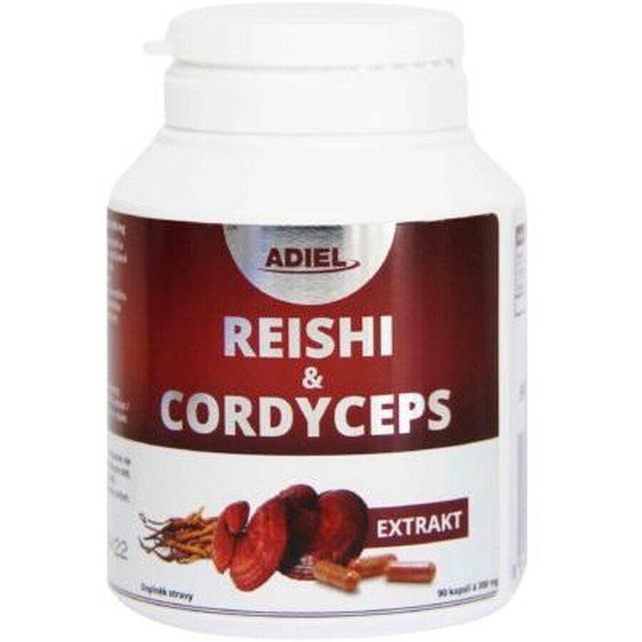 Adiel Reishi & Cordyceps 90 cápsulas