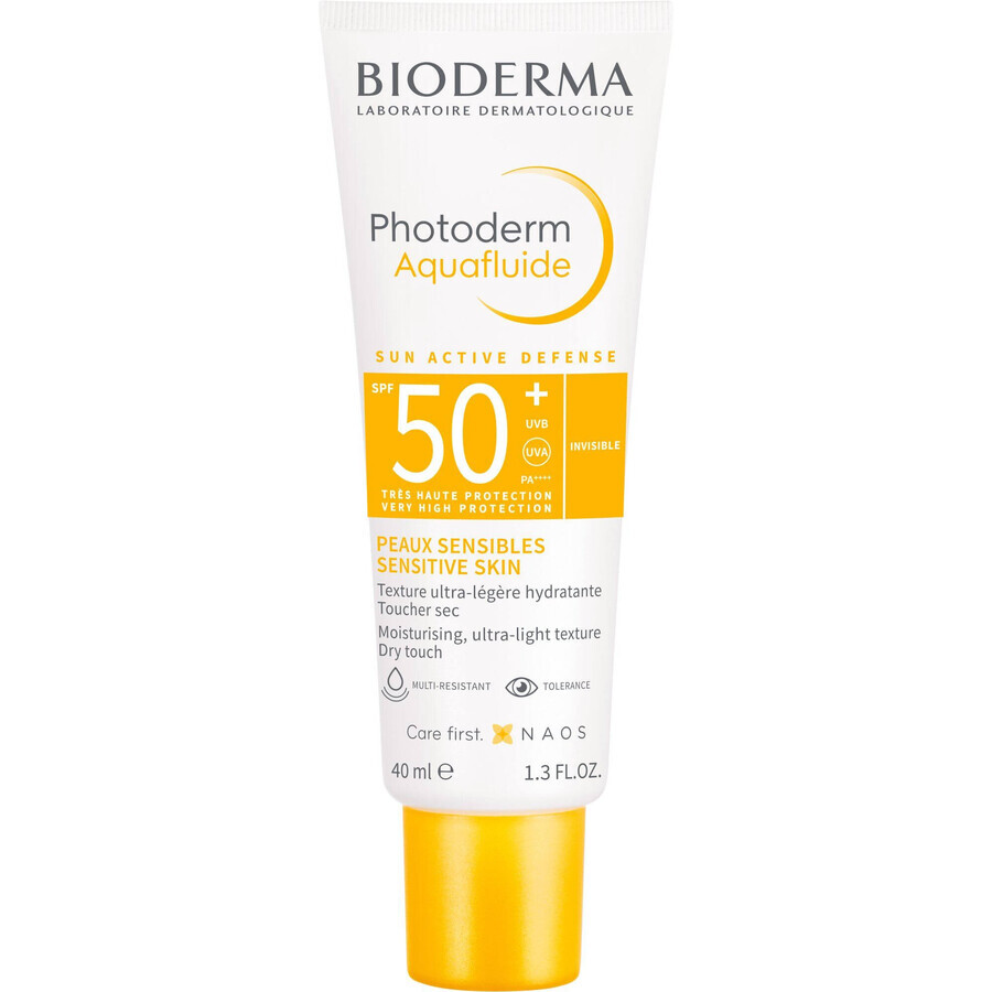 Bioderma Photoderm Aquafluid Ongetint SPF 50+ 40 ml