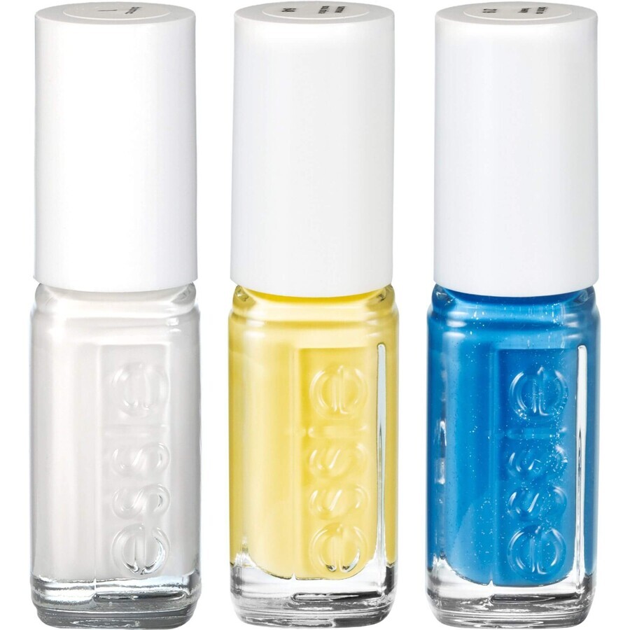 Essie zomer minikit 1 onder de zon, 3 x 5 ml