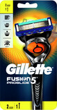 Afeitadora Gillette Fusion Proglide + 2 cabezales