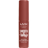 NYX Professional Makeup Smooth Whip Smooth Whip Matte Lip Cream 03 Late Foam Matte Liquid Lipstick, 4 ml