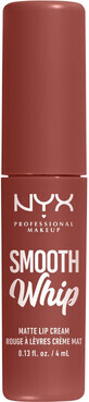 NYX Professional Makeup Barra de labios l&#237;quida mate Smooth Whip Smooth Whip Matte Lip Cream 03 Late Foam, 4 ml