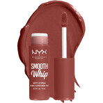 NYX Professional Makeup Barra de labios líquida mate Smooth Whip Smooth Whip Matte Lip Cream 03 Late Foam, 4 ml