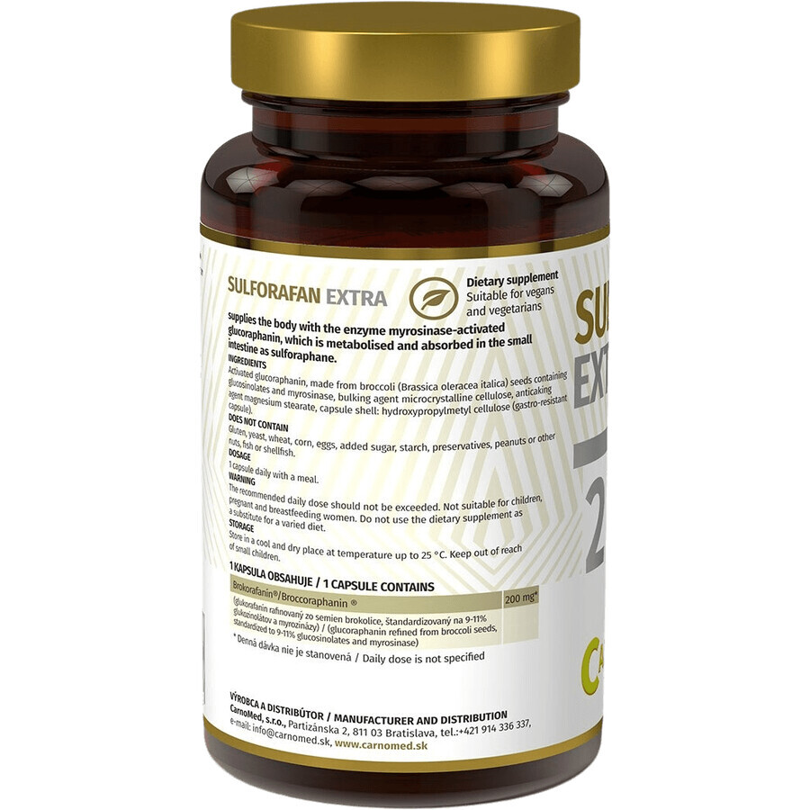 CarnoMed Sulforaphane Extra 60 capsules