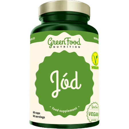 GreenFood Nutrition Iode 60 gélules