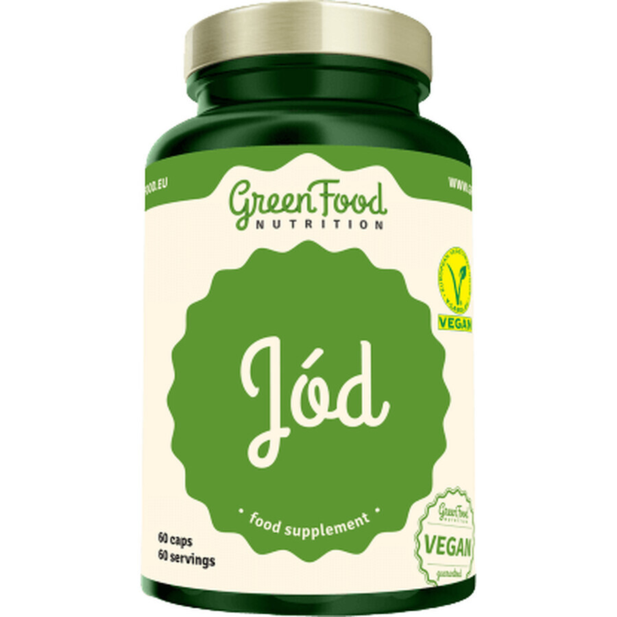 GreenFood Nutrition Iode 60 gélules