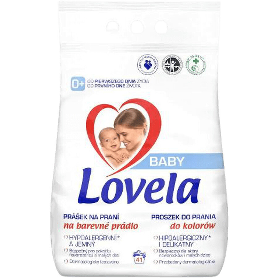 Lovela Jabón en polvo para ropa de color 4,1 kg