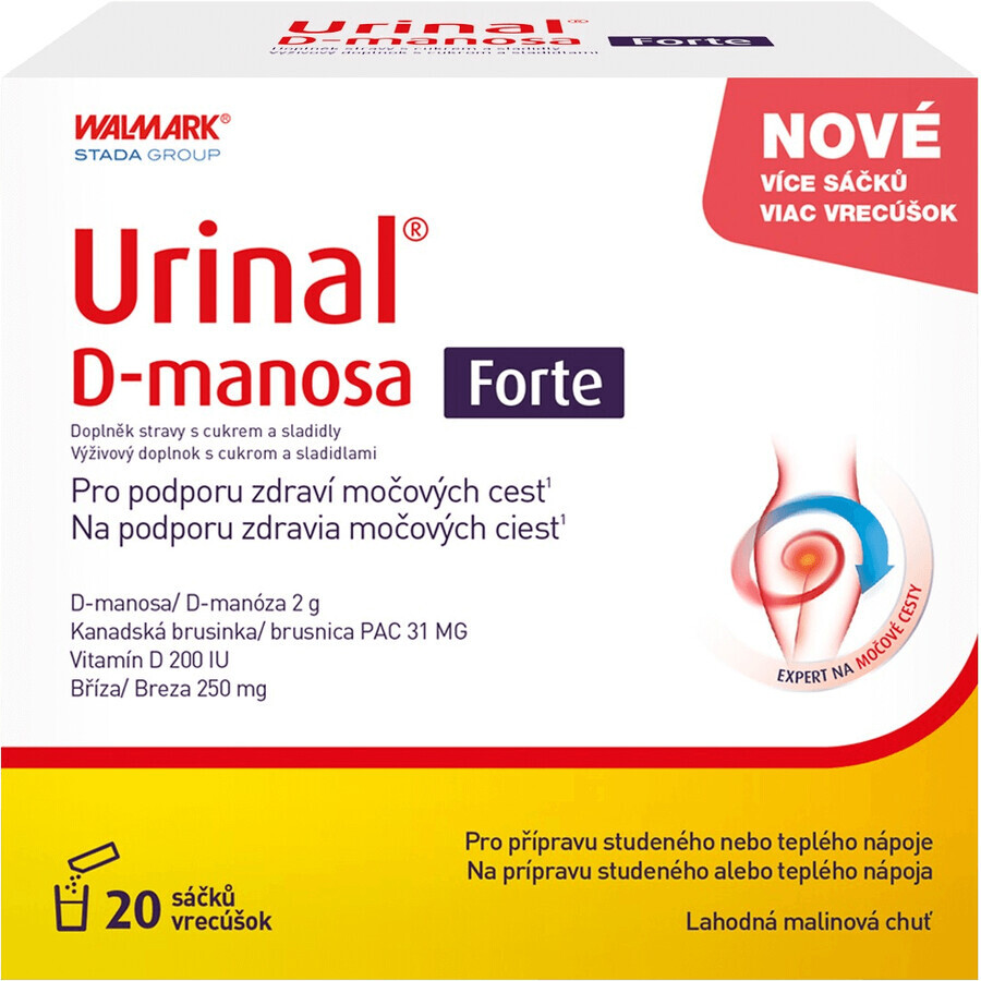 Urinal D-mannose Forte 20 sobres