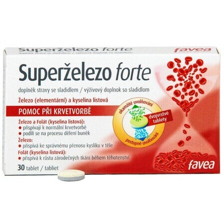 Favea Supergel forte 30 comprimidos