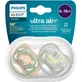Philips Avent Ultra Air suzetă mare 6-18m băiat 2 buc