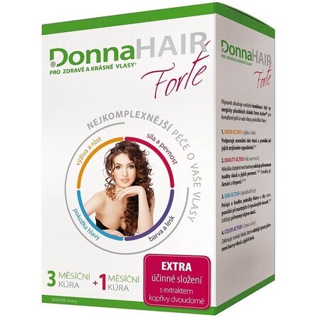 Tratamiento Donna Hair Forte 4 meses 120 cápsulas