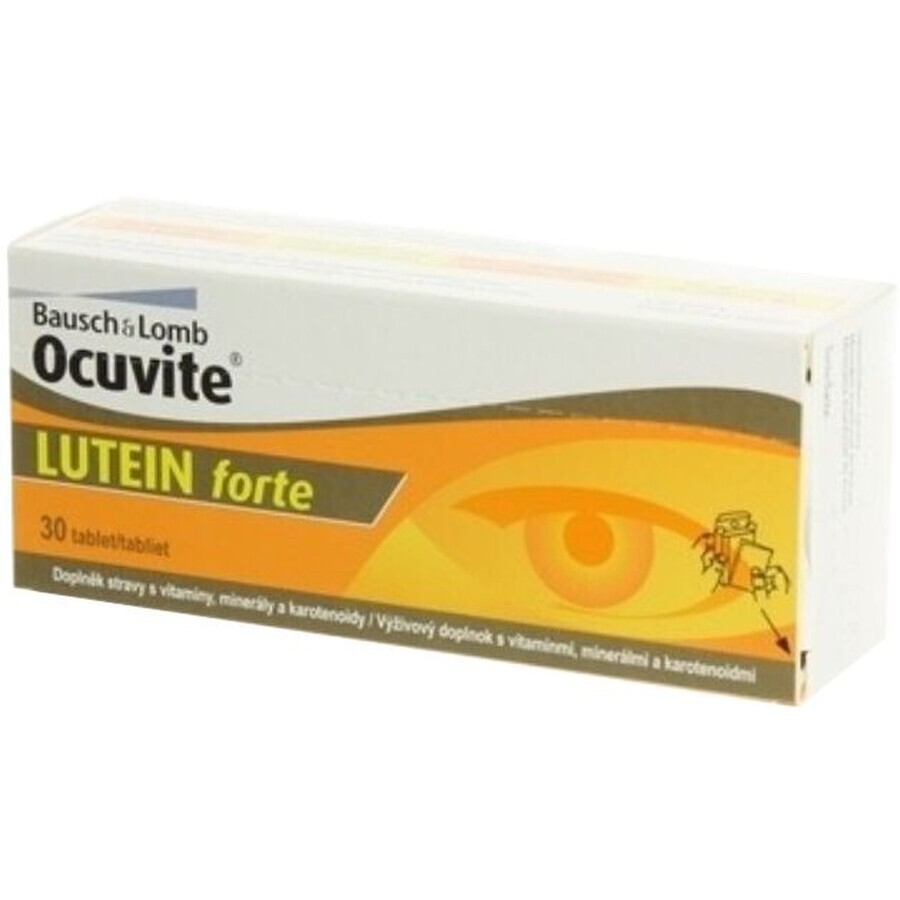 Ocuvite LUTEIN forte 30 comprimate