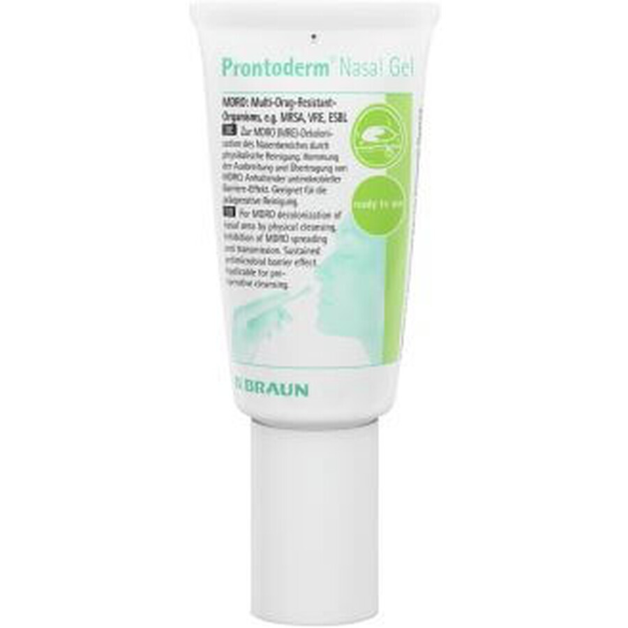 B.Braun Prontoderm Gel nazal, barieră antimicrobiană 30 ml