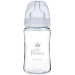 Canpol babies Sticlă pentru bebeluși EasyStart Royal Baby albastru 240 ml