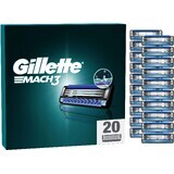 Gillette Mach3 Testine di ricambio per uomo 20 pezzi