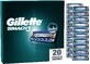 Cabezales de afeitado de recambio Gillette Mach3 para hombre 20 piezas