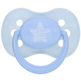 Canpol Babys symmetrische Silikon Schnuller 0-6m Pastellblau