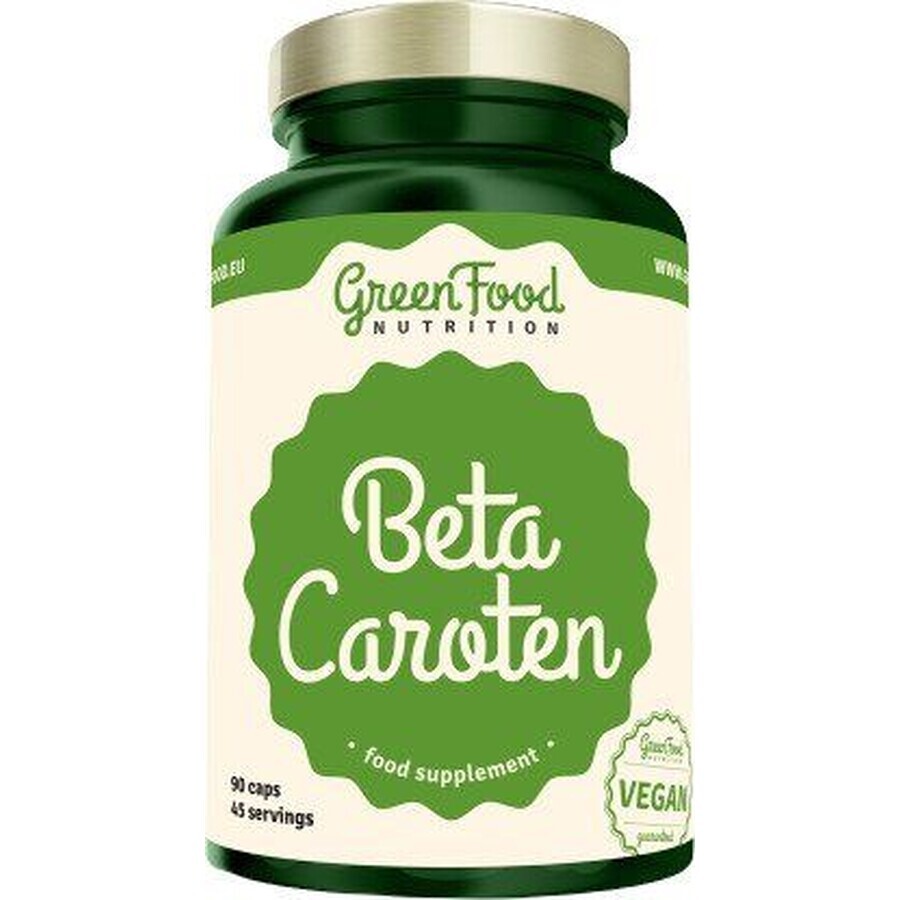 GreenFood Nutrition GreenFood Beta Carotin 90 Kapseln