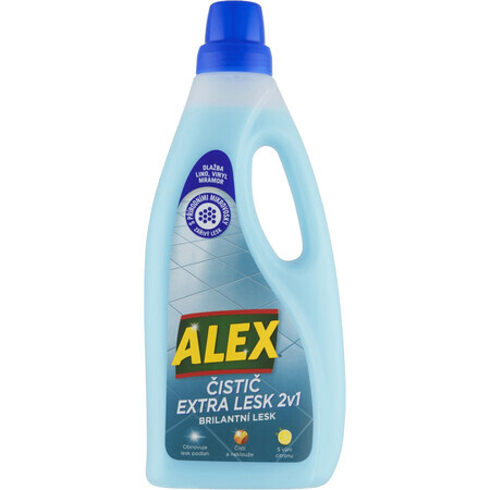 Alex Tile Cleaner Extra Care 2in1 per lucido, lino e vinile al gusto di limone 750 ml