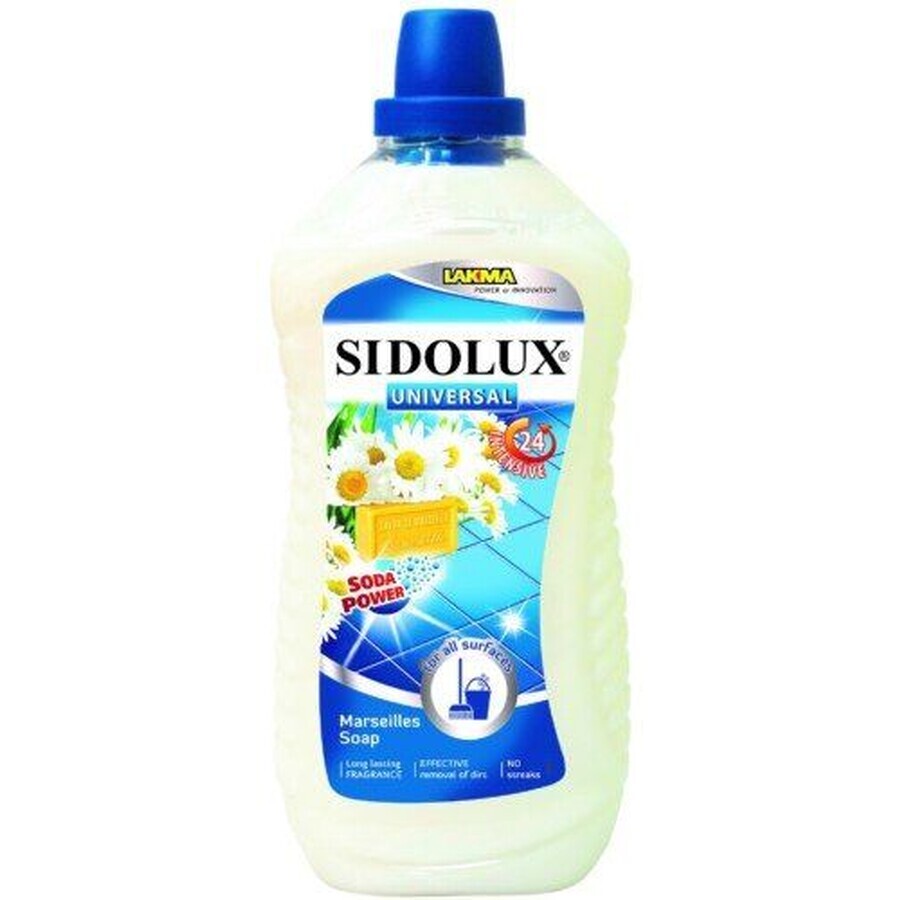 Sidolux Universal Soda Power Jabón Perfumado Marsella 1 litro