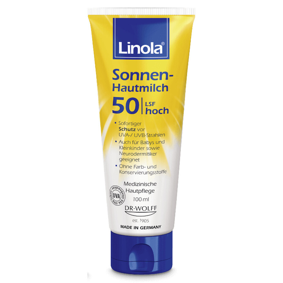 Linola Loción Solar SPF50 100 ml