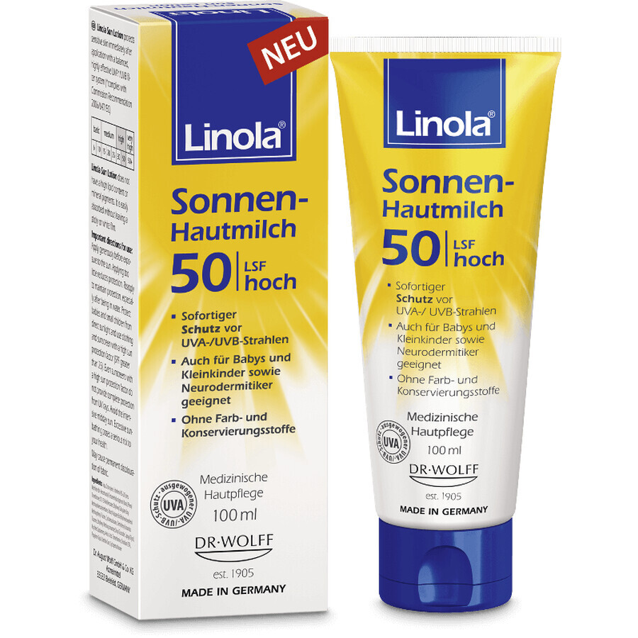 Linola Loción Solar SPF50 100 ml