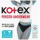 Kotex Ropa Interior Menstrual S