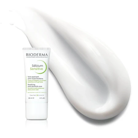Bioderma Sébium Sensitive crema calmante e hidratante para pieles con tendencia acneica 30 ml