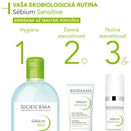 Bioderma Sébium Sensitive crema calmante e hidratante para pieles con tendencia acneica 30 ml