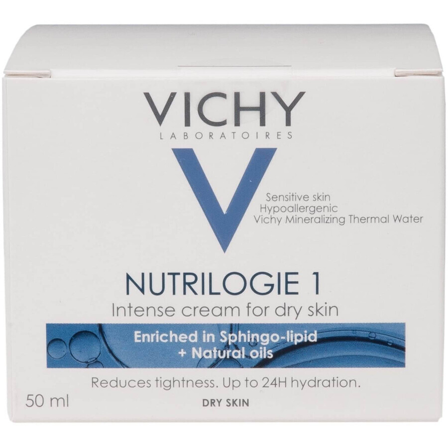 Vichy Nutrilogie crema idratante giorno per pelli secche 50 ml