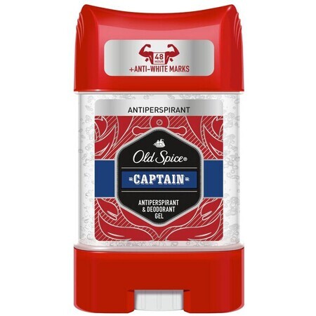 Old Spice Captain Antiperspirant Gel clair aux notes de bois de santal et d'agrumes 70 ml