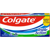 Colgate Pasta Dentífrica Triple Acción 2 x 75 ml