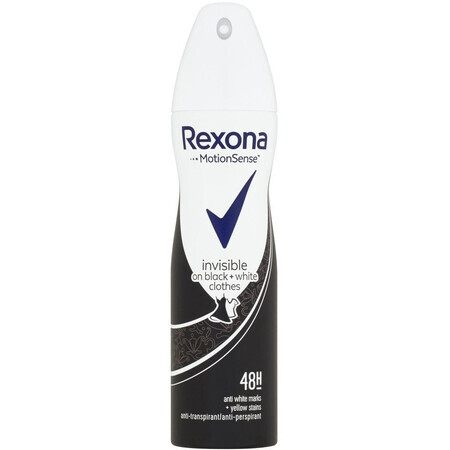 Rexona Antitranspirante Invisible Negro+Blanco 150 ml